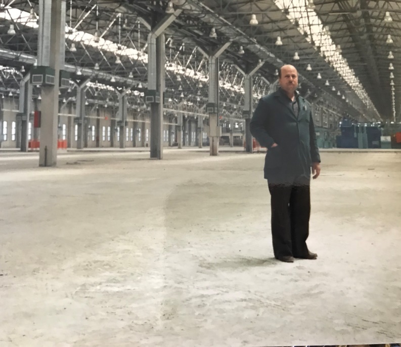 Tümosan Motor Fabrikasının iç görünüşü