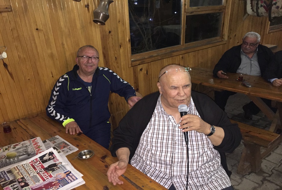 Selahattin Uyar – Nazmi Sırıt Termal tesisteki toplantımızda