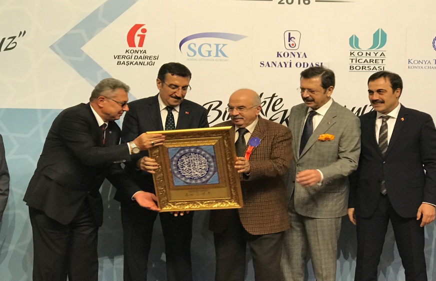 Ticaret Odası’nın 40 yıllık ödül töreninden