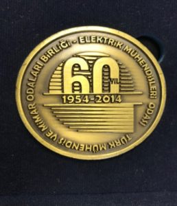 40 yıllık ödül plaketi