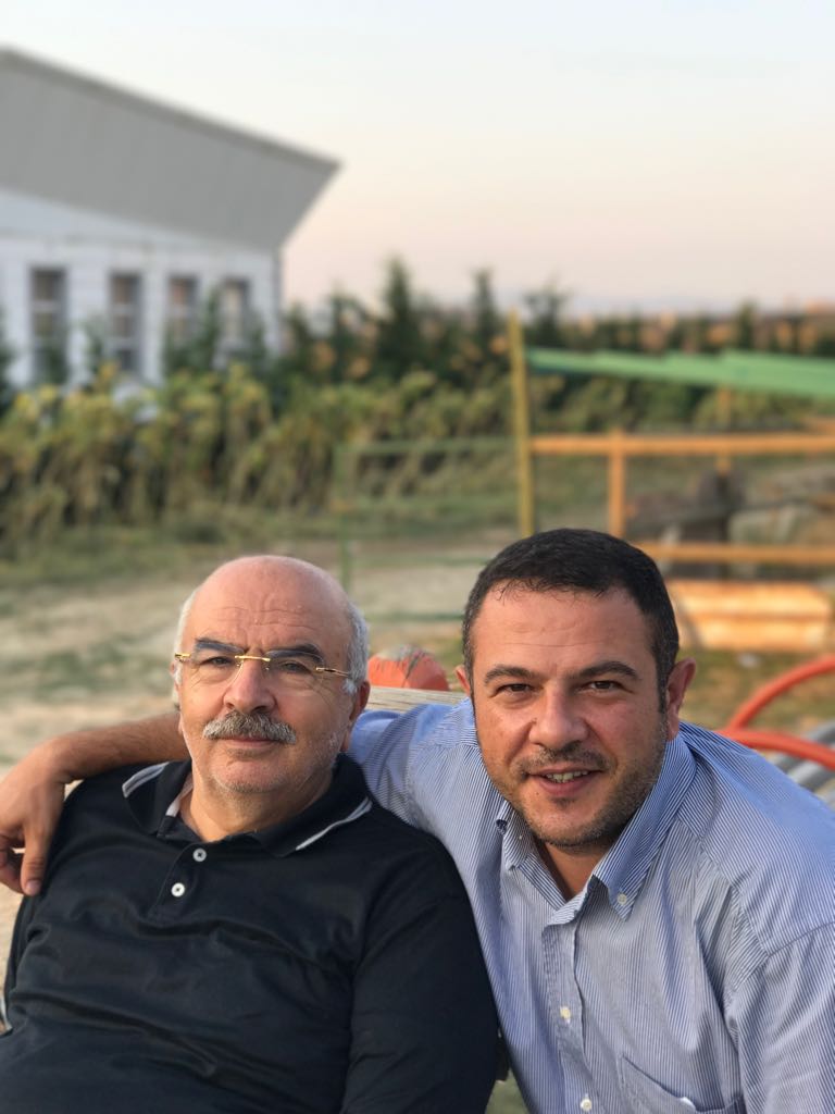 Oğlum Mustafa ile birlikte