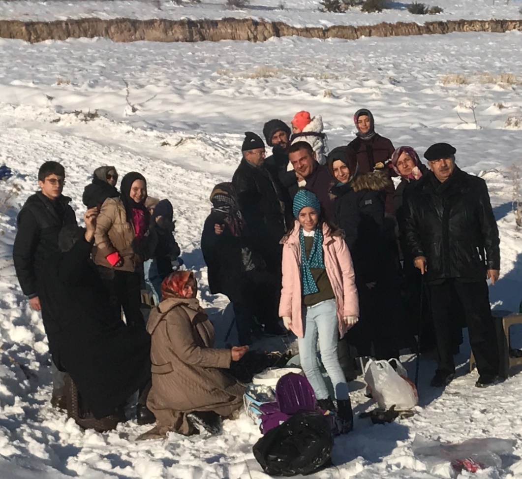 Başarakavak’ta ailemizde kış pikniği